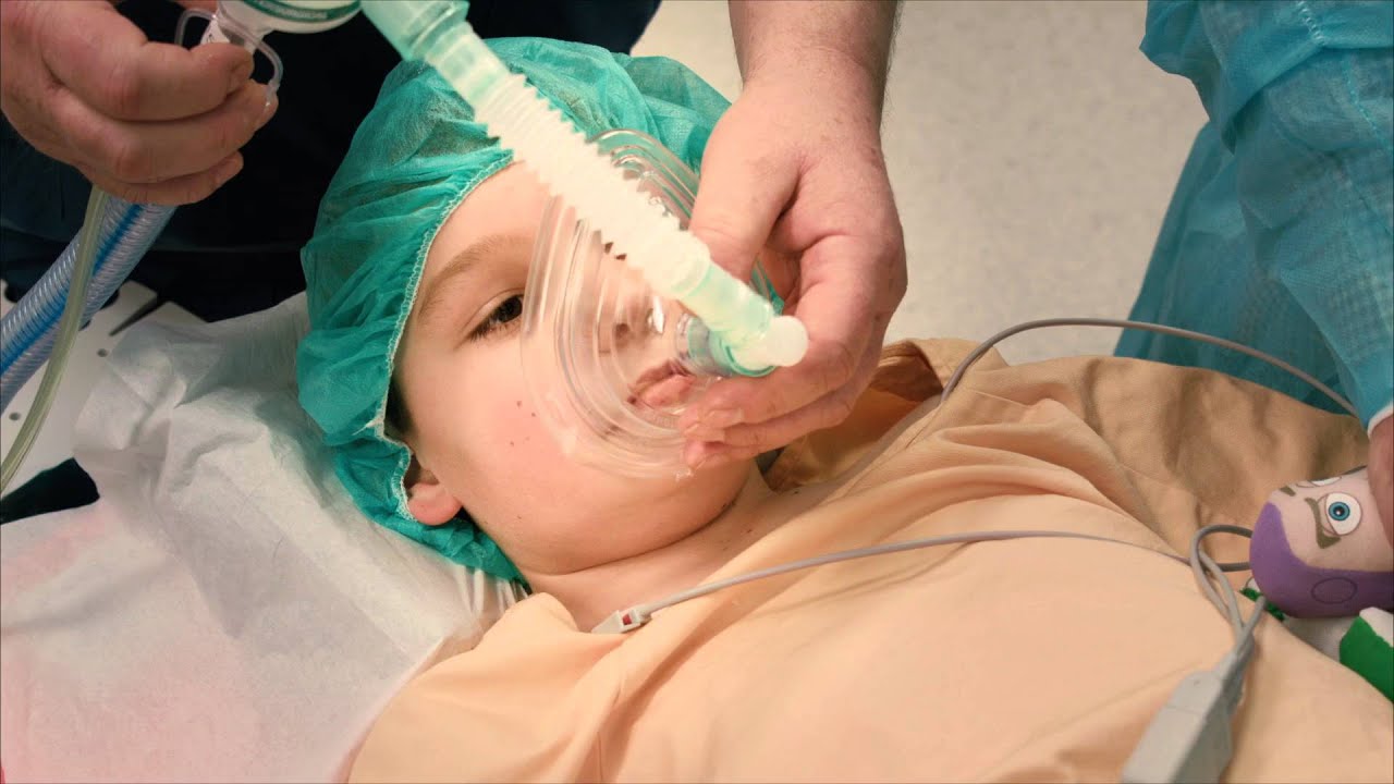 Een operatie bij kinderen